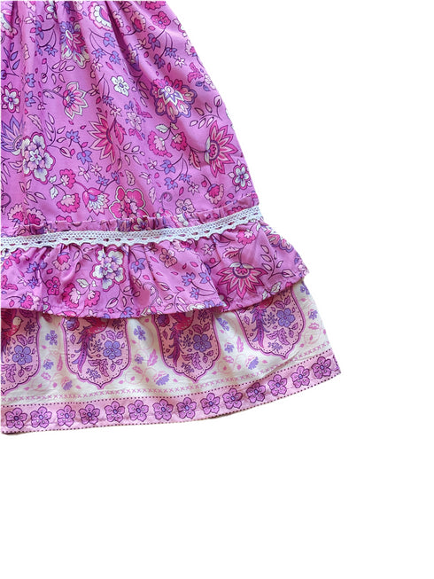 Pink Paisely Dress